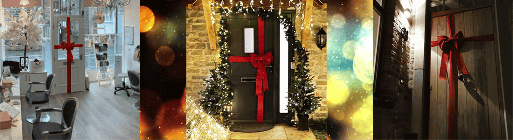 Christmas Door Bows