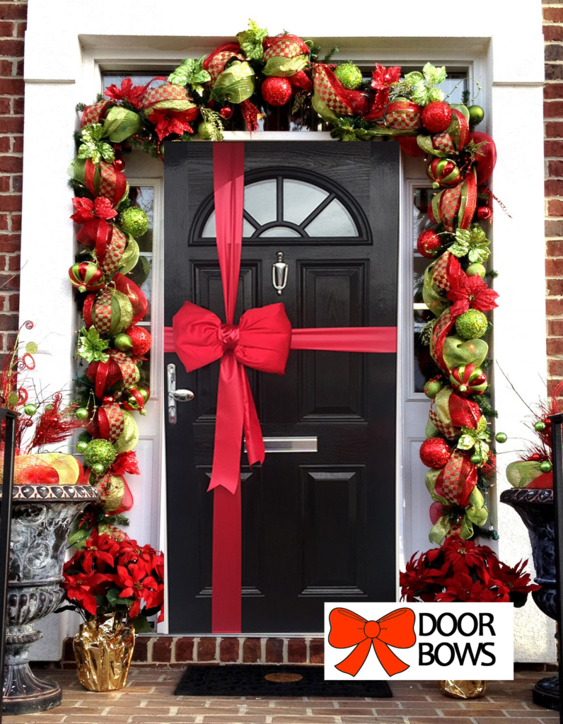 Christmas Door Bows