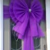 Purple Deluxe Door Bow