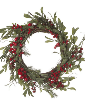 Red Berry Christmas Wreath