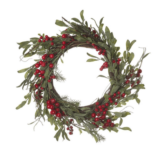 Red Berry Christmas Wreath