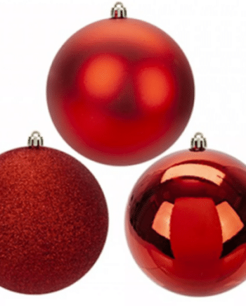 Red Christmas XL Baubles