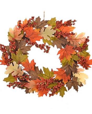 Autumn Leaves Wreath